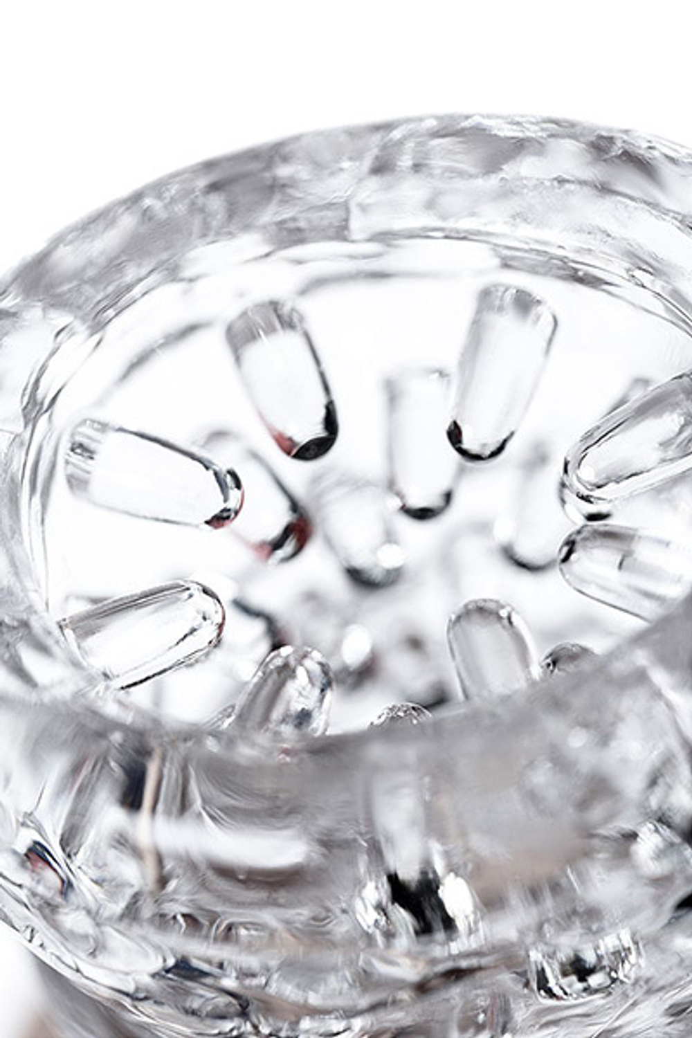 Прозрачный мастурбатор 15см ToyFa Lingam Savitri 880104