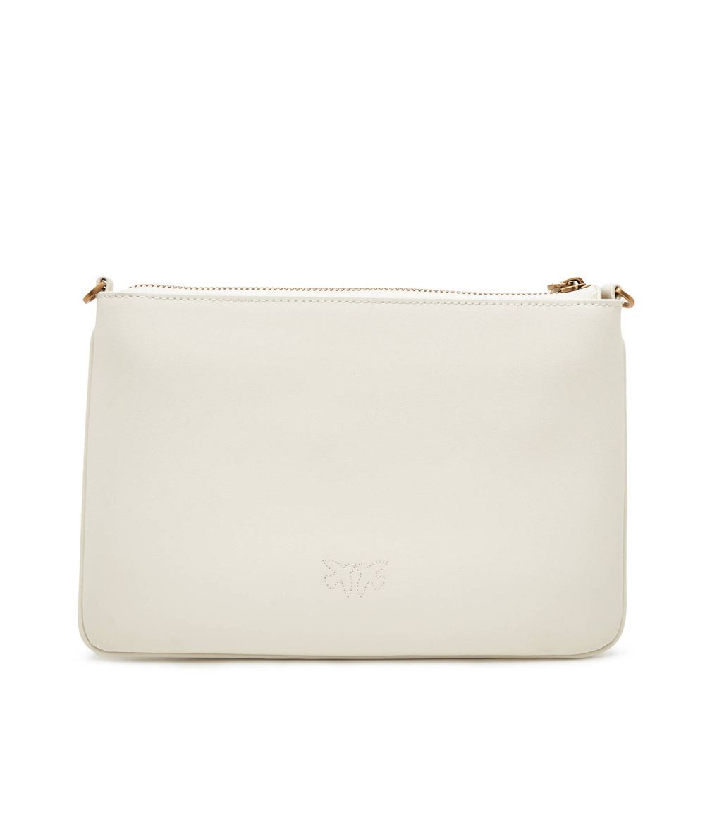 Кожаный клатч FLAT CLASSIC VITELLO SETA+VE Pinko - белый(100455 A17M)