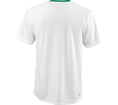 Мужская теннисная футболка Wilson Team II Crew M - team green
