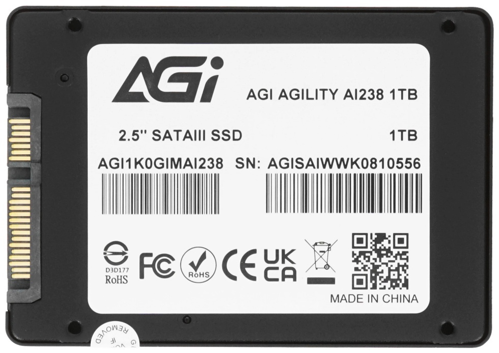 SSD AGI AGI1K0GIMAI238-CB 1000 ГБ