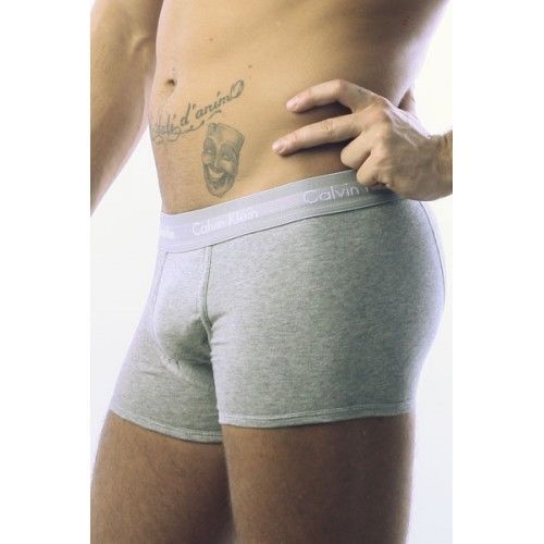 Мужские трусы боксеры серые Calvin Klein 365 Boxer Grey CK11103