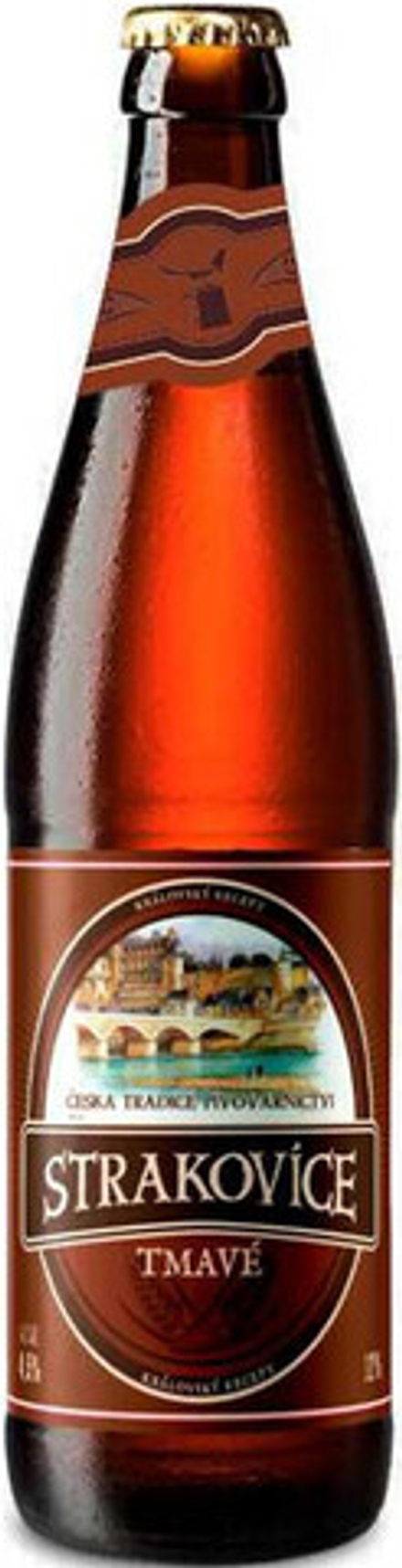 Пиво Страковице Темное / Strakovice Tmave 0.45 - стекло