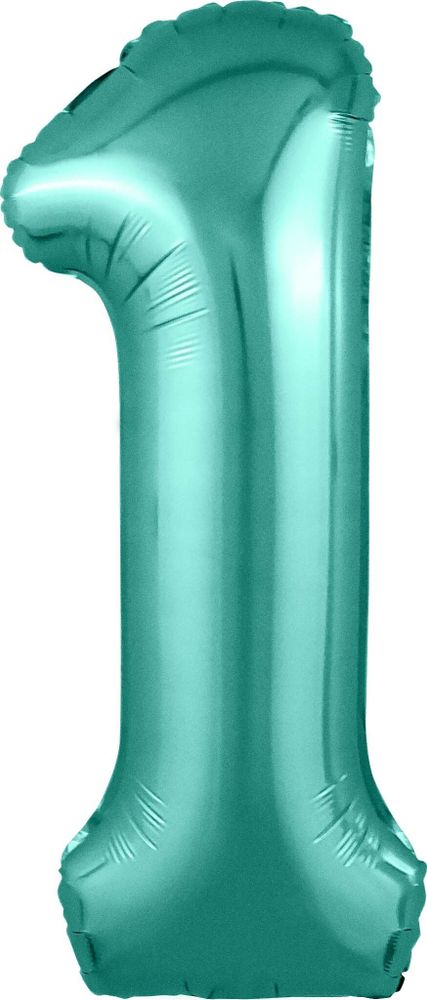 Ag (40&#39;&#39;/102 см) Цифра, 1 Slim, Бискайский зеленый, 1 шт. в уп.