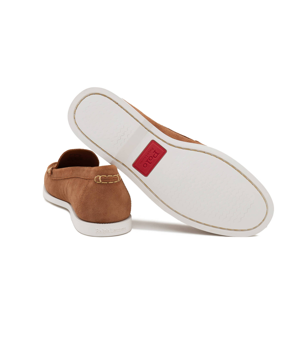 Кожаные мокасины merton POLO RALPH LAUREN - коричневый(803932196)