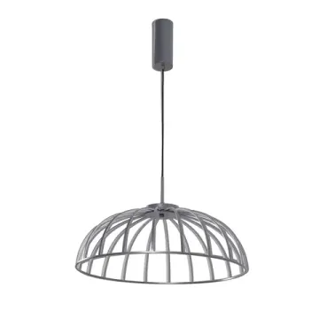 Подвесная люстра 60W 4000K 4285-6P серый Vertex Favourite