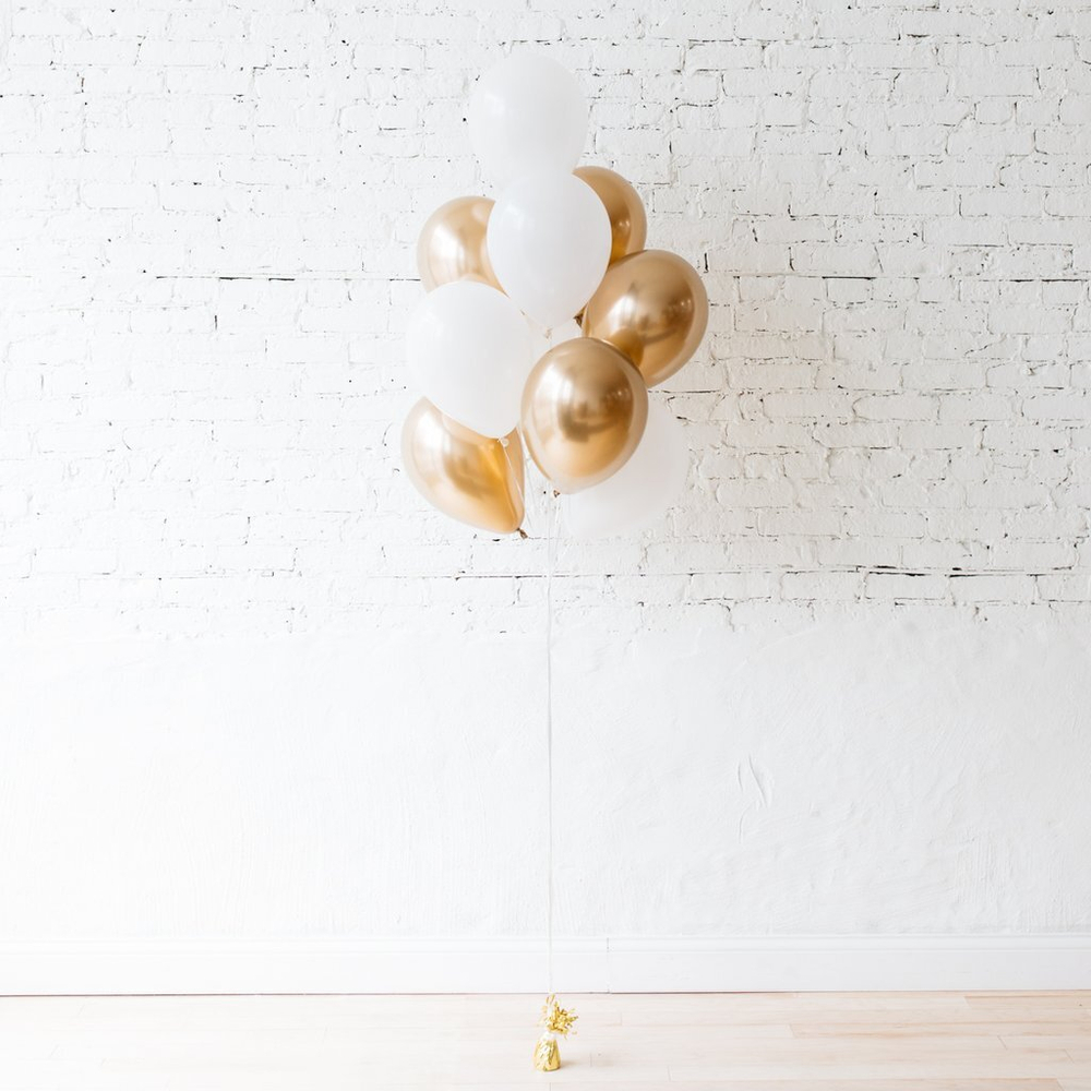 Сет "White + Gold Chrome" 10 шт.