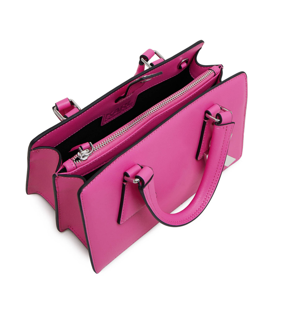 Кожаная сумка через плечо k/lock sm Karl Lagerfeld - розовый(240W3049)