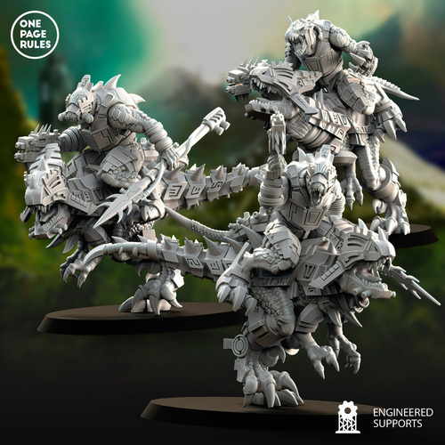 Grand Alliance Order Seraphon Lizardmen Cold One Cavalry 1 шт. миниатюра для dnd, днд, pathfinder, фентези, Настольная игра, НРИ, Варгейм, РПГ