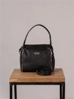 Сумка классическая через плечо на ремне из экокожи