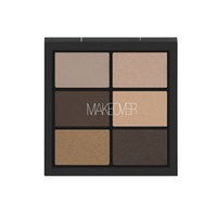 Палетка теней для век 6 оттенков Makeover Paris Pro Eyeshadow Palette 6 Color Love In Bucharest