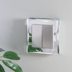 Выключатель проходной двухклавишный без рамки Werkel  W1122006