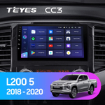 Teyes CC3 9" для Mitsubishi L200 5 2018-2020