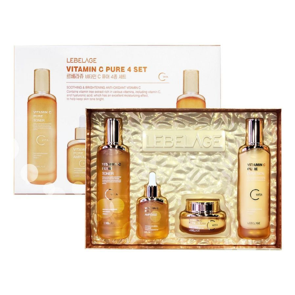Lebelage Vitamin C Pure 4 Set набор для лица с витамином С