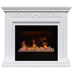 Каминокомплект Real Flame Leticia 26 WT с очагом 3D Helios 26 SBG