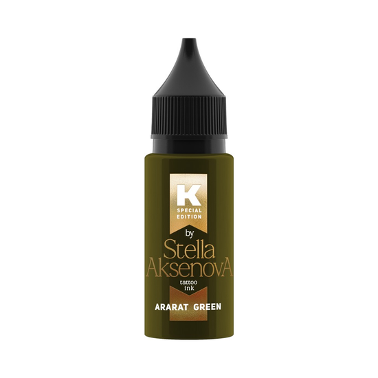 КРАСКА TATTOO INK - Ararat Green (Stella Aksenova Set)