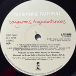 Marianne Faithfull ‎– Dangerous Acquaintances (Скандинавия 1981г.)