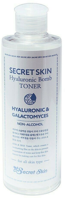Тонер для лица Secret Skin Hyaluronic Bomb Toner с гиалуроновой кислотой
