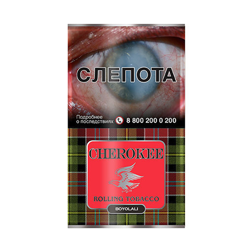 ТАБАК курительный тонкорезаный CHEROKEE Boyolali, кисет 25 г