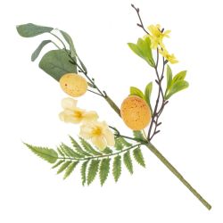 GAEM Ветка искусственная "Пасхальная", L19 W6 H32,5 см, 4в.