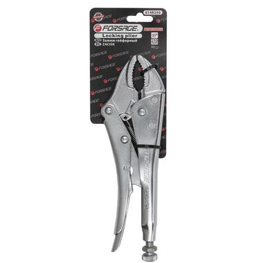 Зажим гейферный ''прямой захват''10''-250мм, на блистере Forsage F-614R250