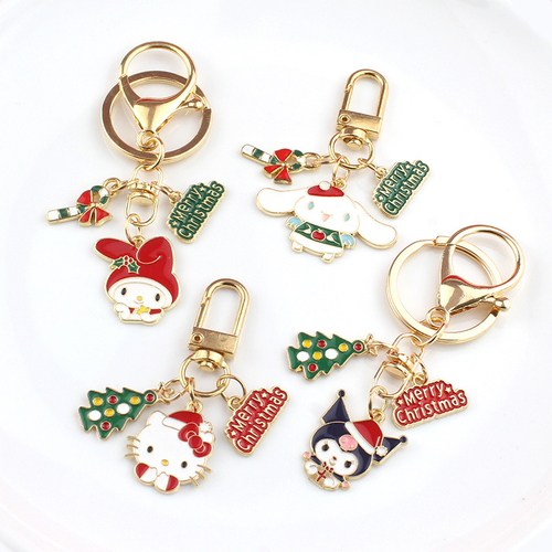 Брелок "Merry Christmas, Sanrio"