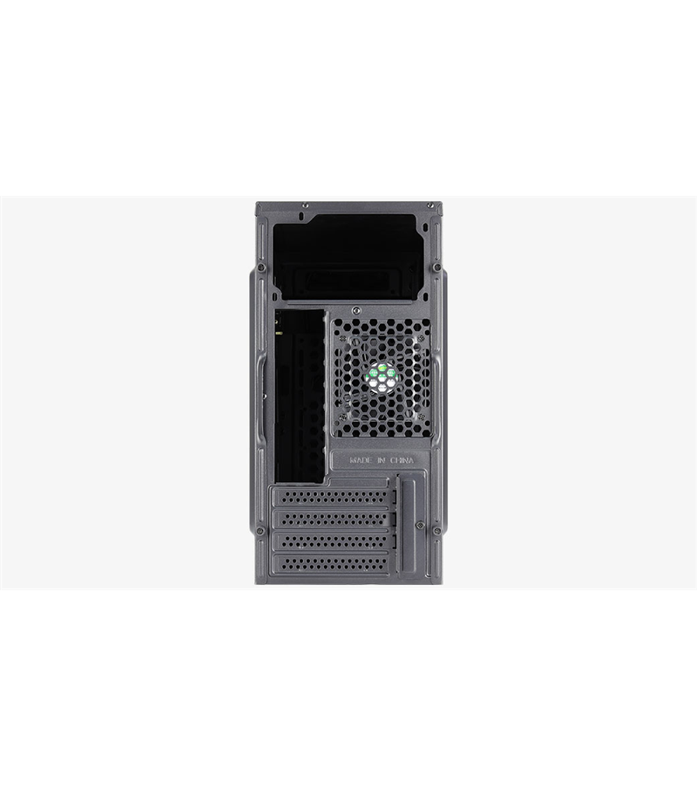 Aerocool Cs-108-S-BK-v1 (mATX, без БП, USB3.0 x1, USB2.0 x1, 8cm black fan x1)
