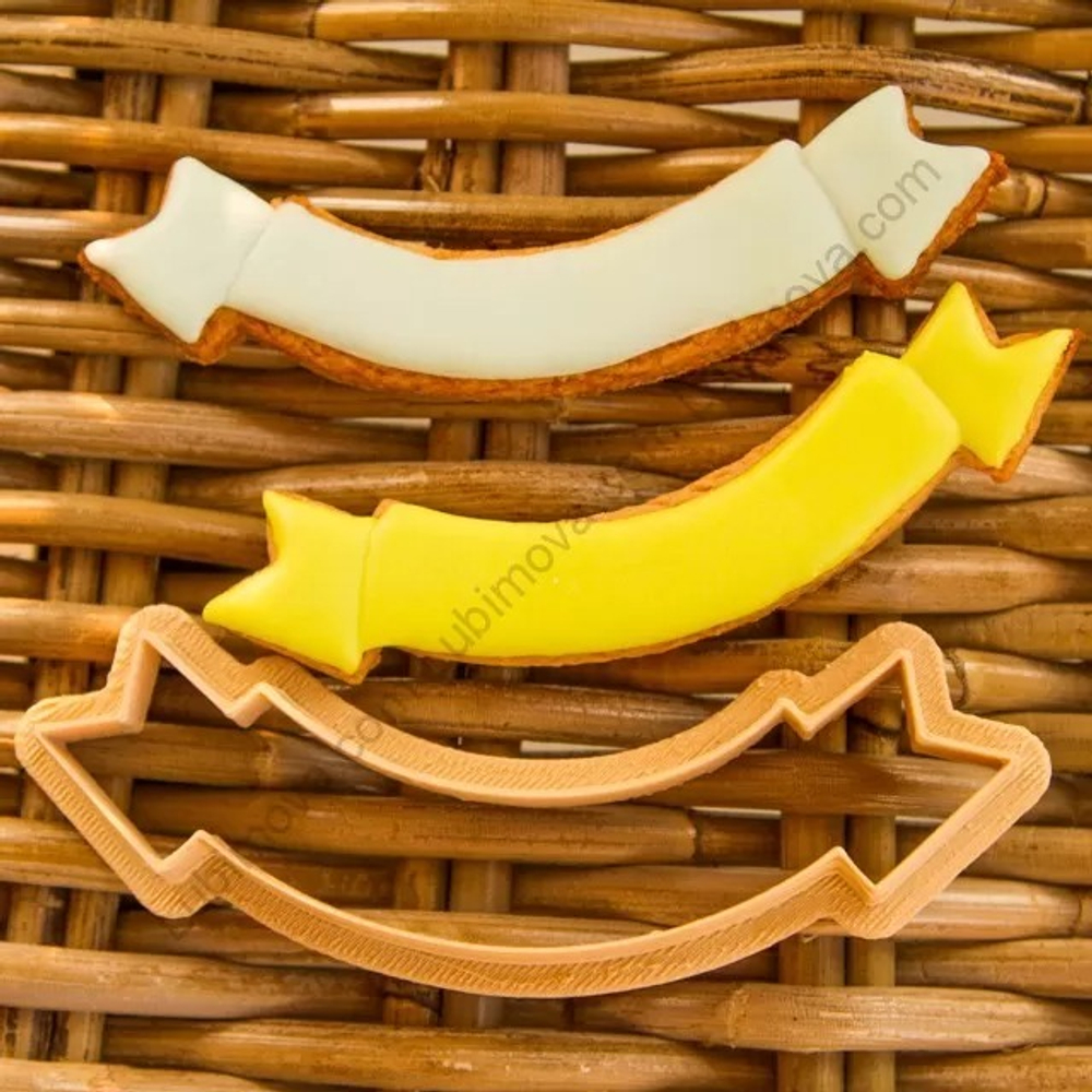 Форма "Ленточка поздравительная" (11 cm (4,3 in))