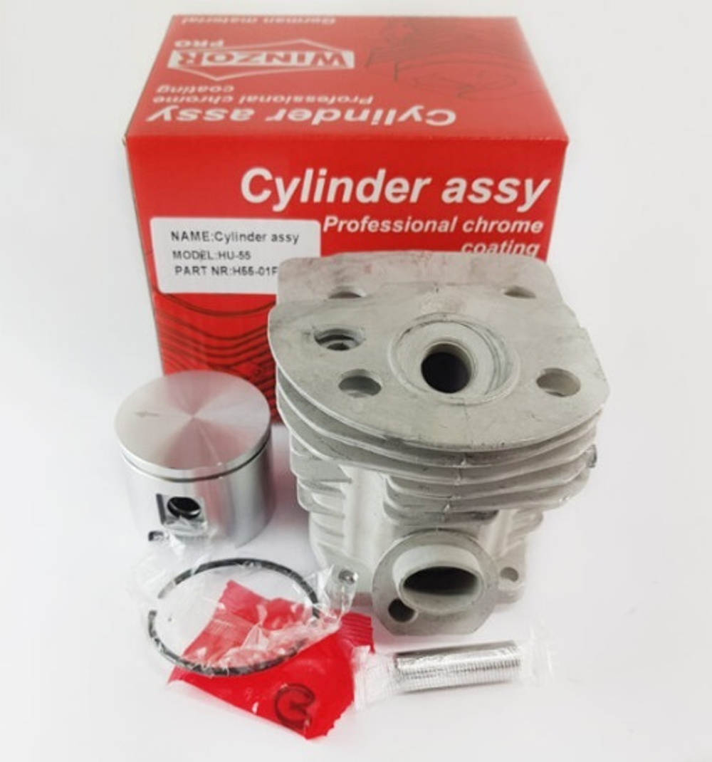 Поршневая группа б/п Husqvarna  55 (D:46-мм, 1-кольцо, Pro) [Winzor]