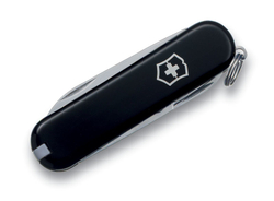 Нож-брелок VICTORINOX Classic SD 58 мм 7 функций чёрный VC6223.3