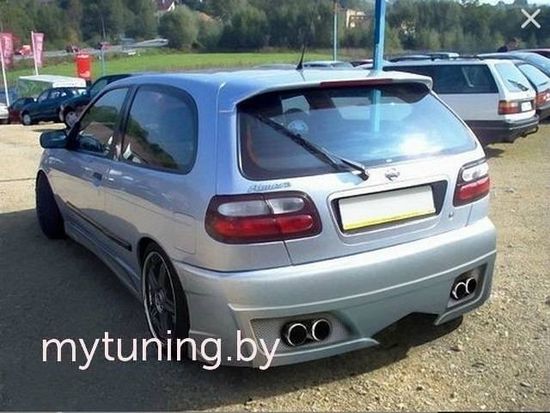 Задний бампер Nissan Almera N15