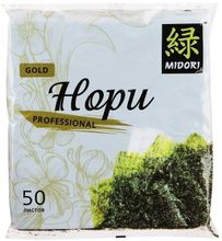 MIDORI Водоросли Нори Gold professional 50 листов