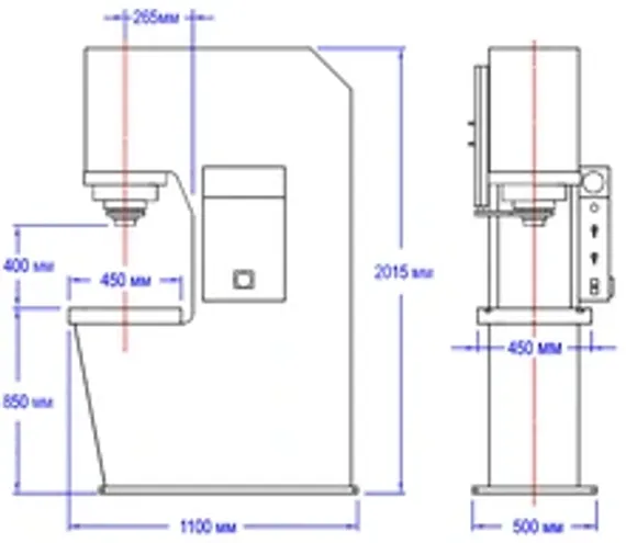 Пресс гидравлический RHTC PPCD-100