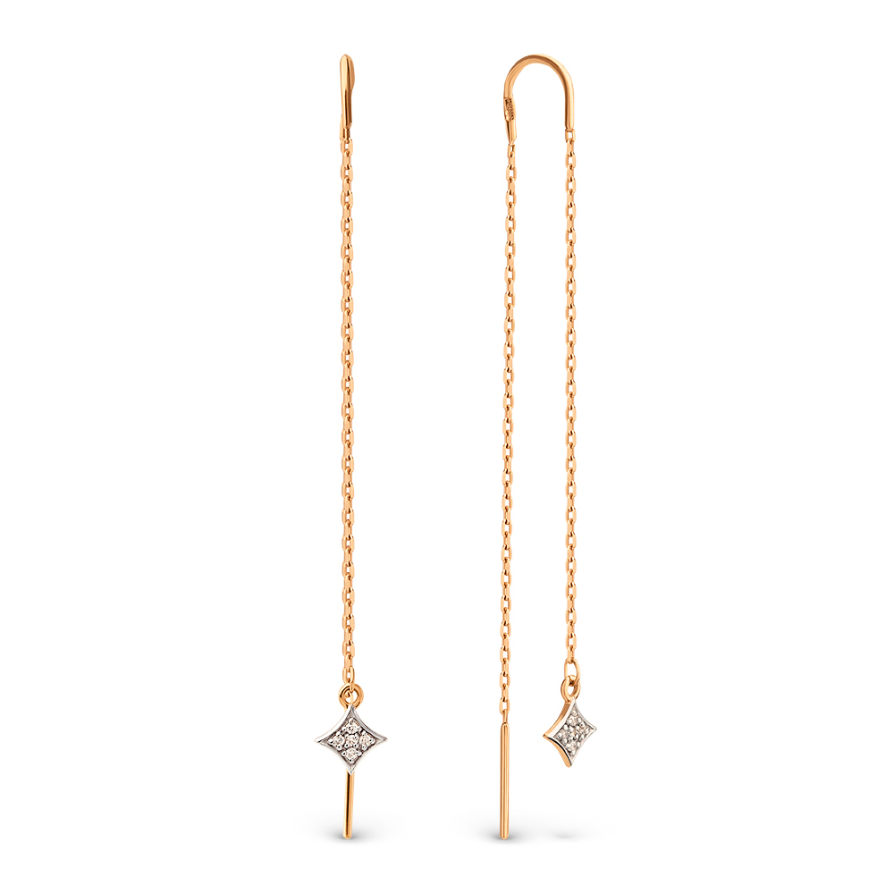 Серьги из золота 585 пробы
