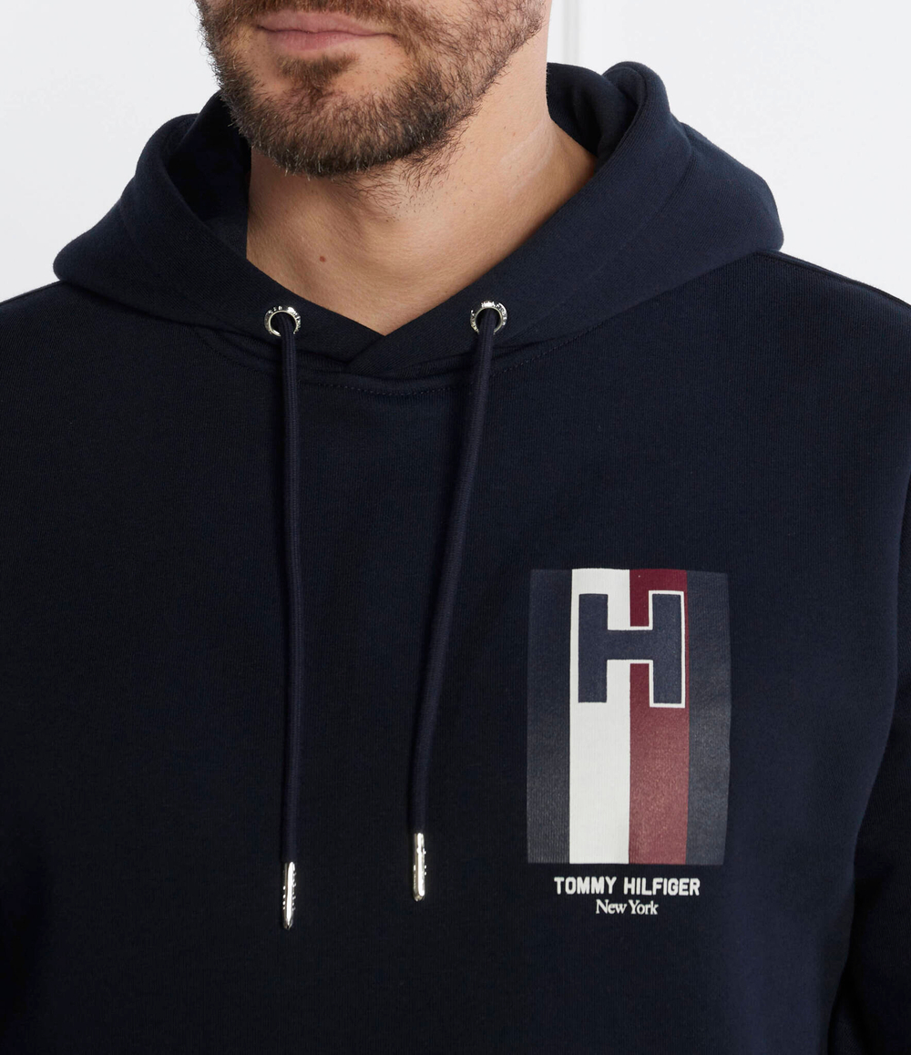 Худи Tommy Hilfiger - темно-синий(MW0MW33665)
