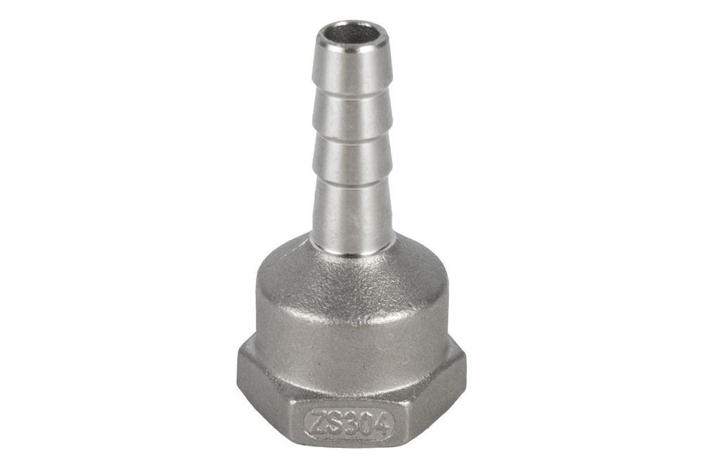 Штуцер 1/2 внутр. резьба х 10 мм, нерж. сталь