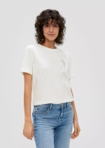 Футболка свободного кроя с принтом s.Oliver