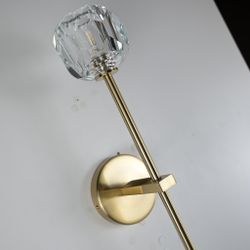 Бра Boule De Cristal Long Sconce Brass By Imperiumloft