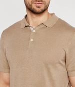 Льняное поло 13 Lindo-PB Windsor - бежевый(30040668)