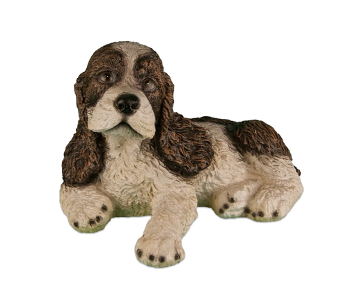 Собака Спаниель лежачий (полистоун)
