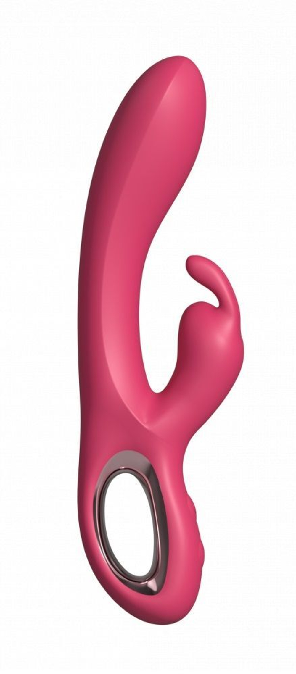 Вибратор‑кролик Secwell SW3021R 22 см, 2 мотора, водонепроницаемый