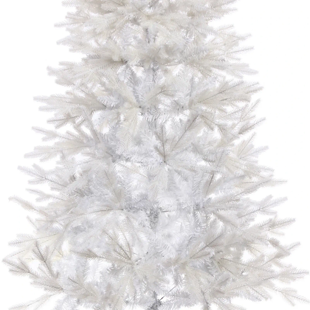 Ёлка «Мальва» 210 см, ПВХ, резина (820 веток), Белая