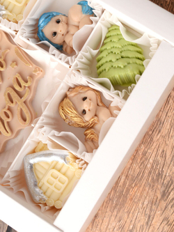 Сладкий подарок "Чудесного Нового Года" с лошадками #3