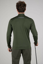 Футболка лонгслив HYDROGEN GOLF HALF ZIP  LS (G00458-164)