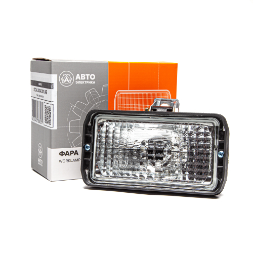 Фара рабочего освещения, прямоугольная, без решетки, 12/24 В (H3) (ан.112.07.54)