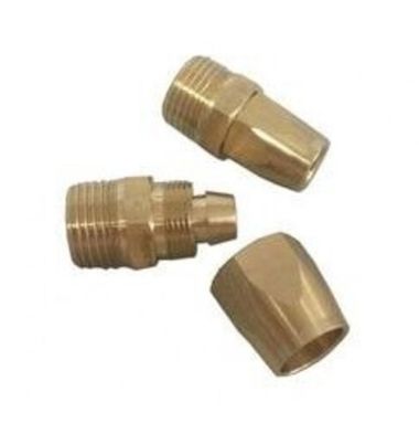 Соединитель резьбовой 1/4''с зажимом для шланга 8*12мм (наруж. резьба) RockForce##Rock FORCE RF-B1280/2