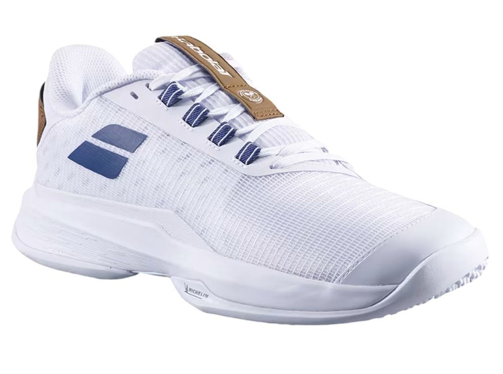 Теннисные кроссовки Babolat Jet Tere 2 Wimbledon Sand Grass - white/blue navy