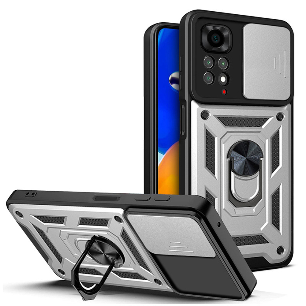 Чехол с кольцом Bumper Case для Xiaomi Redmi Note 11 / 11S