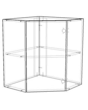 Шкаф кухонный угловой ДЕСТИНИ-1 правый /603*900*600/