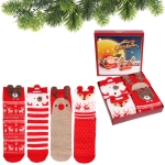 Носки женские в подарочной коробке 4шт «Fashion ZIMA», 4 дизайна, р36-39