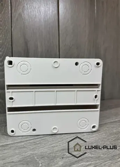 Бокс КМПн-6/8 корпус модульный пластиковый навесной для наружной установки без дверцы, IP30.